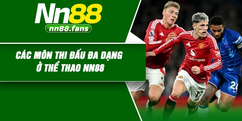 Các môn thi đấu đa dạng ở thể thao NN88